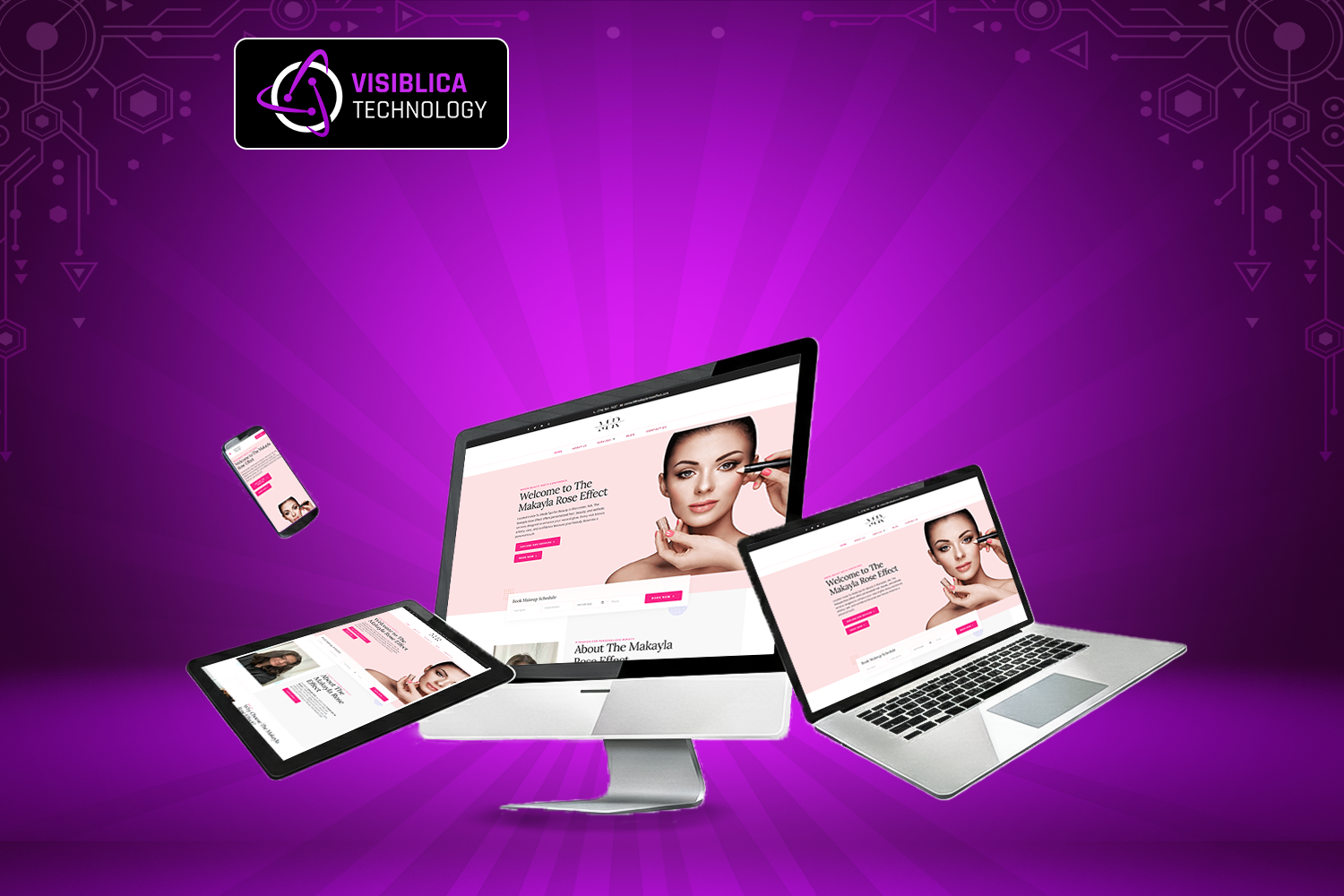 Makayla Rose Effect | Fashion Services Website by Visiblica Tech professional SEO services for businesses in the USA