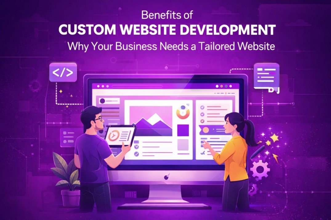 Benefits of Custom Website Development: Why Your Business Needs a Tailored Website